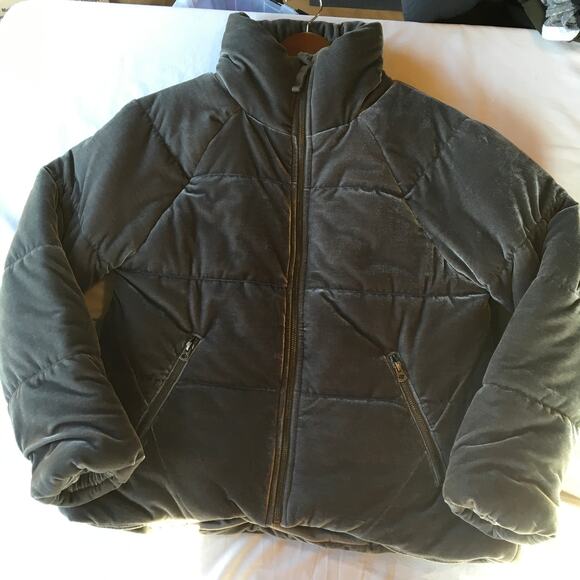 Dylan Women's Puffy Velvety Coat Size Medium - Picture 2 of 8